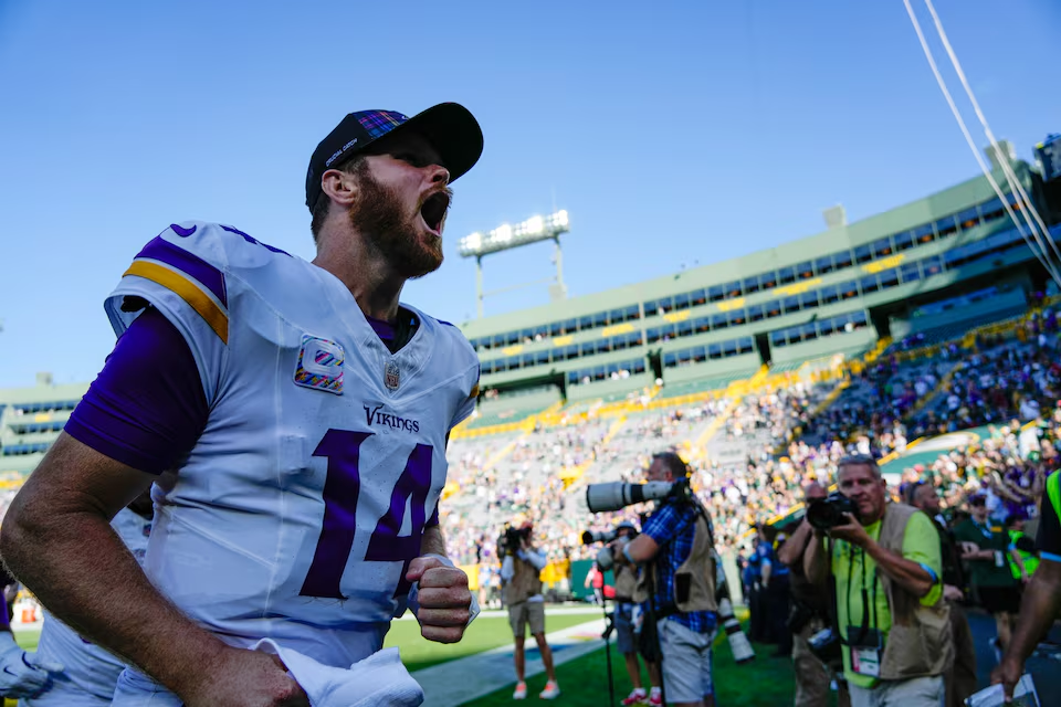 Rangkuman NFL: Vikings menahan Packers untuk tetap tak terkalahkan