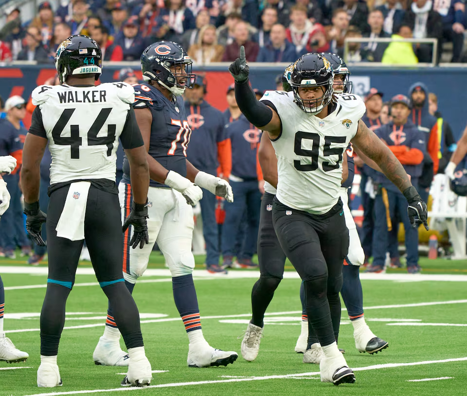 Laporan: Jaguars menukar DT Roy Robertson-Harris ke Seahawks