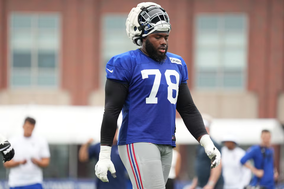 LT Giants Andrew Thomas jalani operasi kaki, kemungkinan absen sepanjang musim