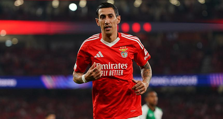 Legenda. Di Maria membuat penggemar Benfica menangis